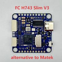 FC H743 SLIM V3 ArduPilot INAV STM32H743VIT6 BEC ICM20602 30.5x30.5mm Flight Controller for FPV DIY Drone Alternative to Matek