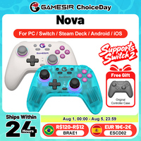 Gamesir Nova Gamepads PC for Nintendo Switch 2 Controller Hall Effect Joysticks for Switch Oled Lite Windows iOS Android Control