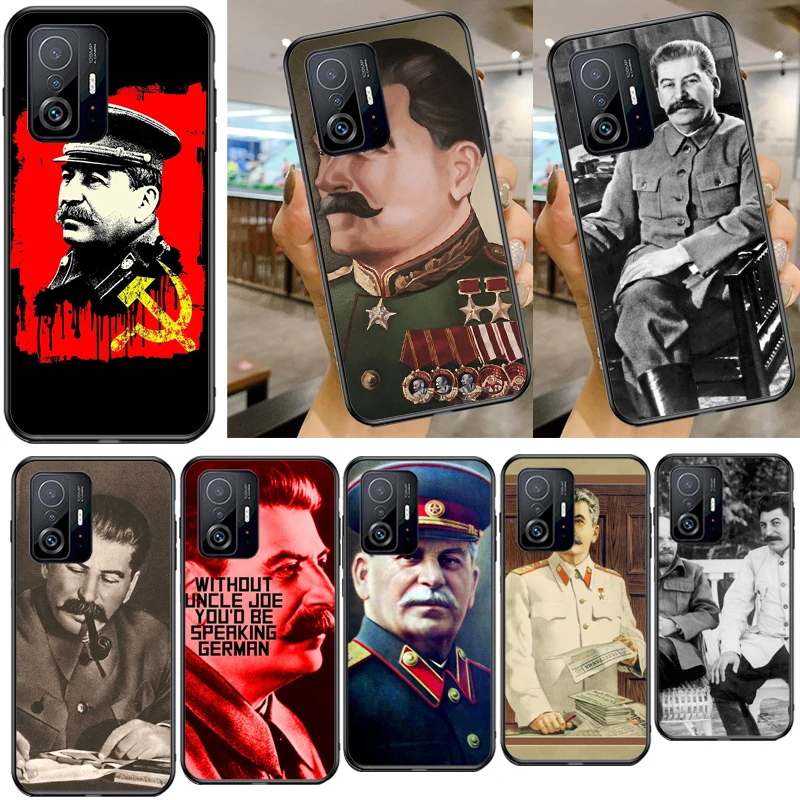 USSR Joseph Stalin Phone Cover For Xiaomi 11T Pro Mi 11T 10T Pro Mi 11 Lite Case For POCO F3 M3 M4 X3 Pro GT