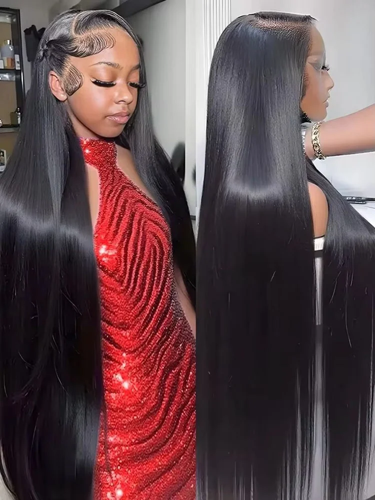 

250 Density Straight Lace Front Wigs Human Hair 13x4 Lace Frontal Human Hair Wig 13x6 Hd Lace Frontal Wigs For Women Brazilian