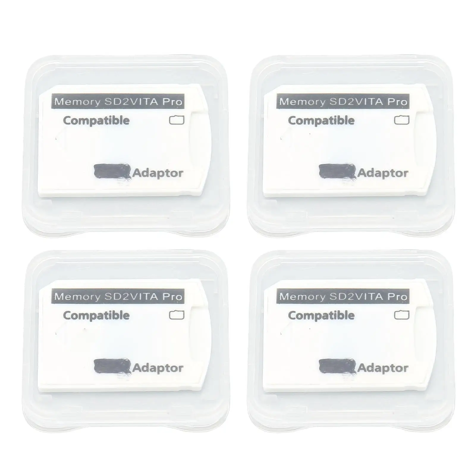 

4Pcs Memory Card Adapter Micro Storage Card Adapter for ps 1000 2000 for ps TV Gaming Console Accessories