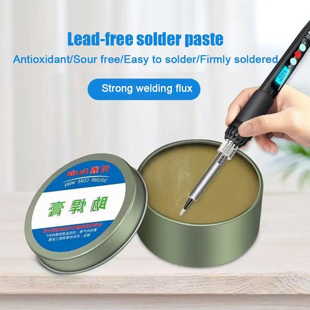 

1pcs Solder paste rosin flux lead-free No-clean high-purity soldering oil for Repair and Soldering