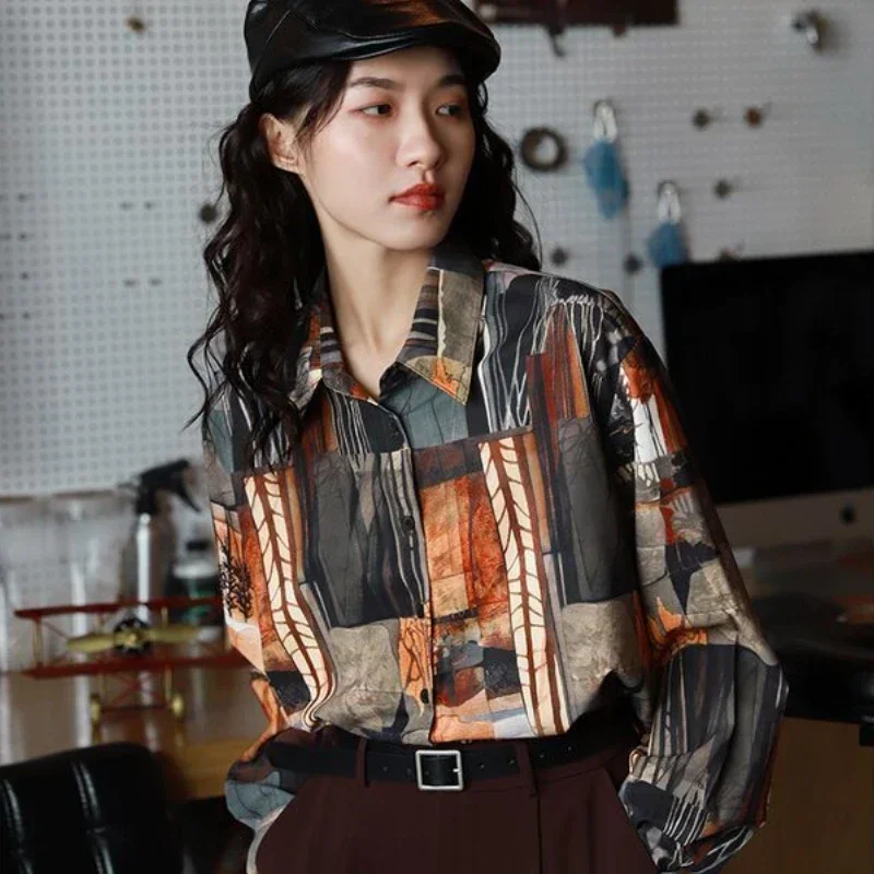 Ay3275 2023 spring summer autumn new women fashion casual ladies work Blouse woman overshirt female OL blouse women casual tops