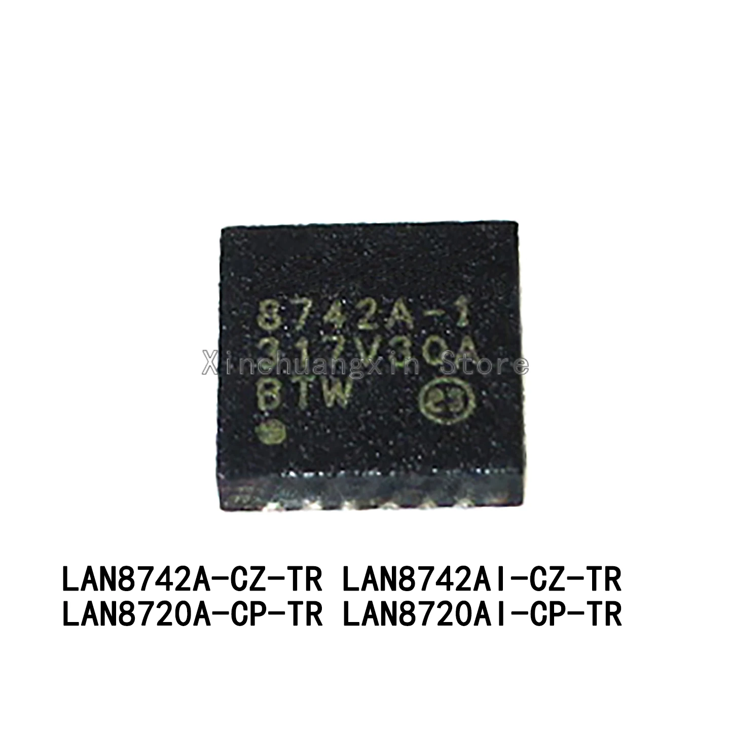 5PCS LAN8742AI-CZ-TR 8742A-I LAN8720A 8720A-i LAN8742A QFN Ethernet chip