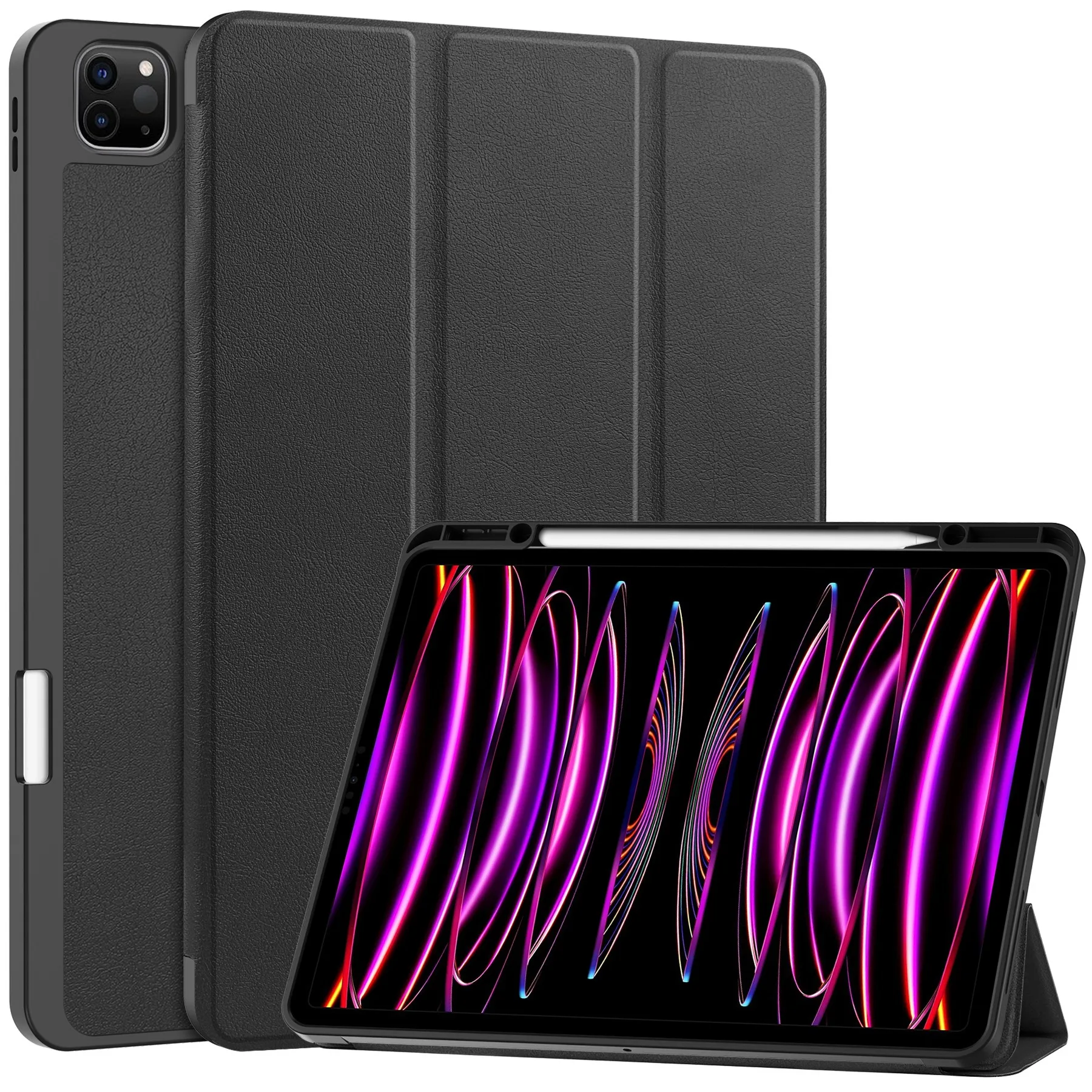 

Умный чехол для iPad Pro 13 2024, чехол для iPad Air 13 2024, чехол для планшета, чехол для iPad Air 11 Pro 11 дюймов 2024 с держателем для карандашей