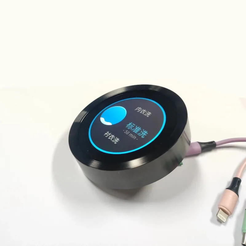 Layar Sensor Mesin Cuci 2.1 Inci Rotasi Melingkar ESP32-S3 Papan Pengembangan Tampilan Sakelar LVGL Cocok untuk Arduino