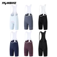 YKYW 2025 negro azul oscuro gris claro azul morado ciclismo masculino Pro pantalones Bib Shorts 6 horas de paseo bicicleta transpirable de verano medias Bélgica pantalones bibibiacolitalia MITI