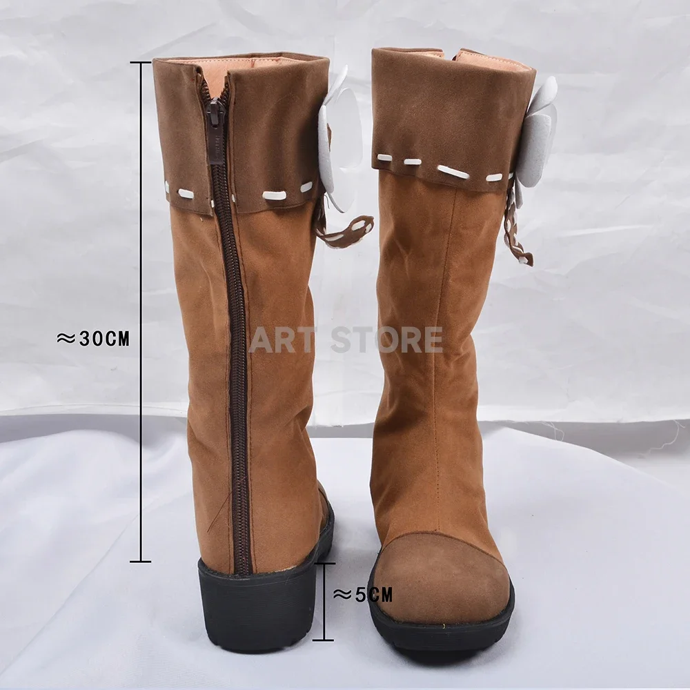 Klee Cosplay Shoes Game Genshinimpact Cosplay Shoes Klee Boots for Comic Con Halloween Party Klee Costumes Shoes for Women