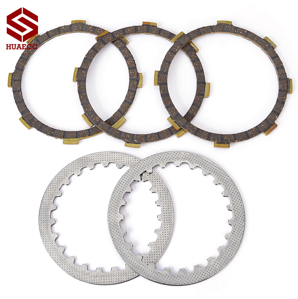 Clutch Plates Steel Friction Plate for Yamaha DT50LC DT50 GT80 MX80 TY80 TY50 TZ50 YSR80 131-16321-00 4EU-16321-00 257-16324-00