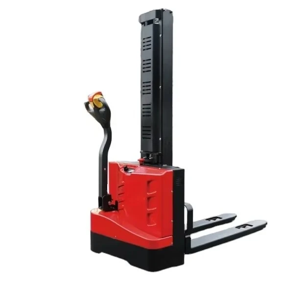 1.2 Ton 1.5 Ton Small 16mm Lift Height Forklift Battery Pallet Stacker Electric Hand Stacker