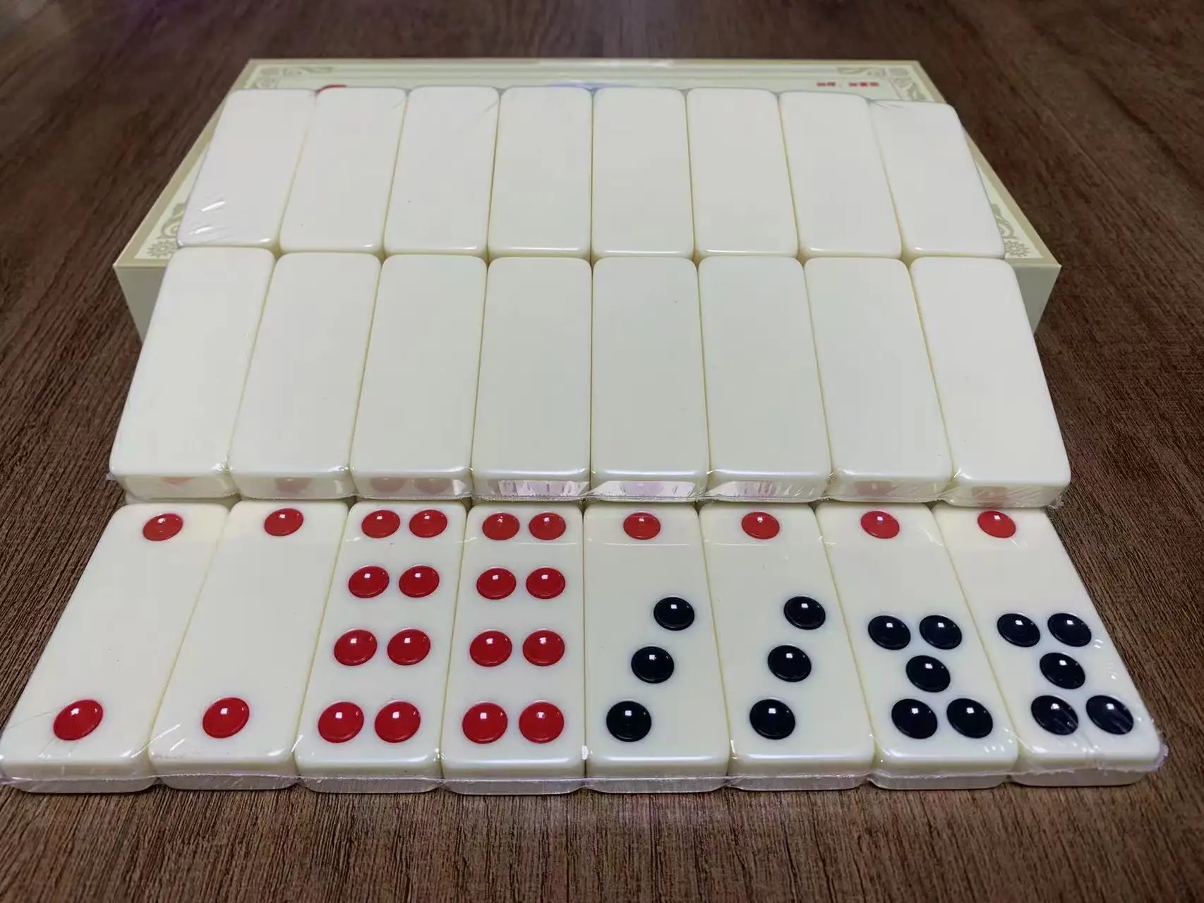 Conjunto de telhas chinesas Pai Gow Paigow Domino Casino Jogo Festa Brinquedo divertido para entretenimento