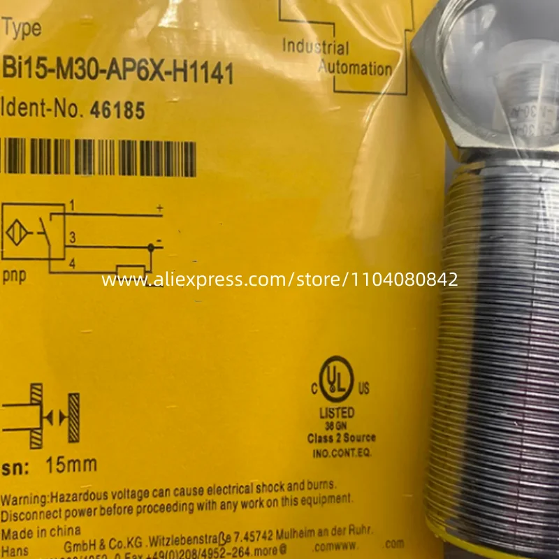 

3PCS New Proximity switch BI15U-M30-AN6X-H1141 BI15U-M30-AP6X-H1141