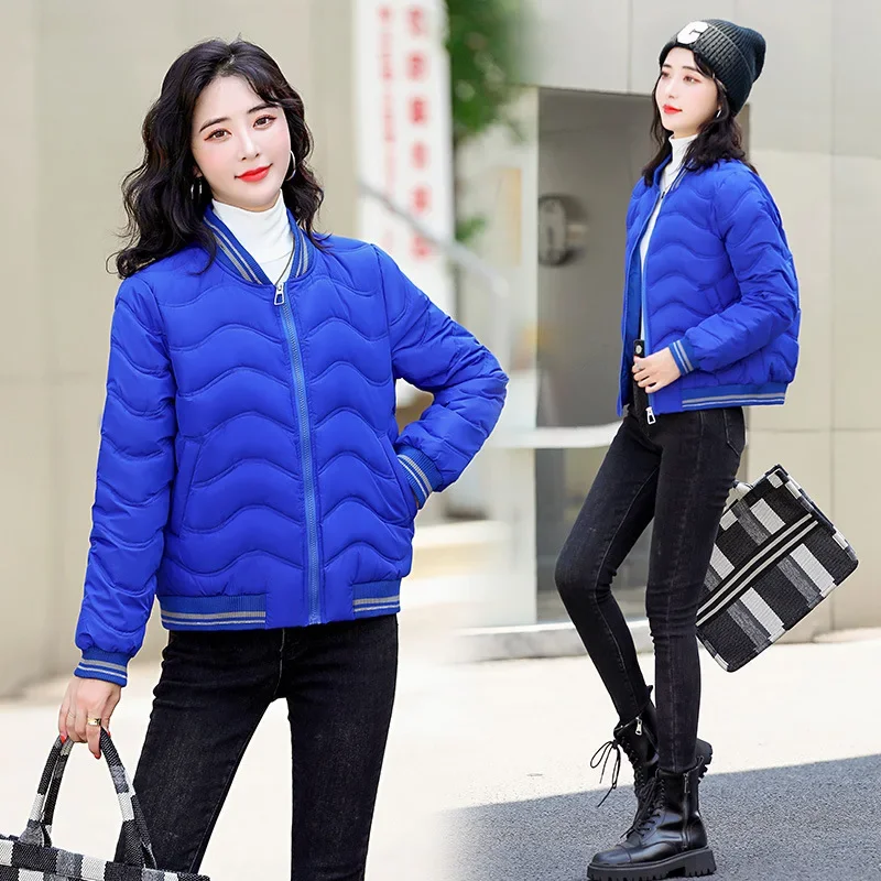 

Winter Jacket 2024 Korean Women Puffer Parkas Thick Warm Cotton Padded Coat Female Loose Outwear Clothes Short Jacket Overcoat