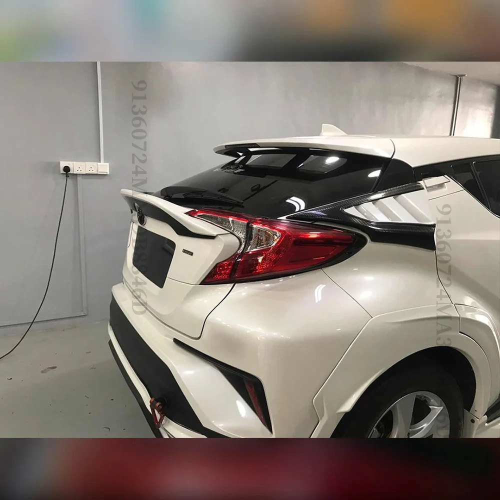 Car Styling Body Kit Accessories For TOYOTA CHR C-HR 2015-2022 Triangle Shutters Window Blinds Louver New Style Guard Decoration