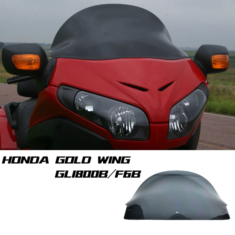 

For Honda gold wing GL1800B F6B Motorcycle New PC Technology Windshield Mudguard Cafe Racing Strong Hardening Layer Panical