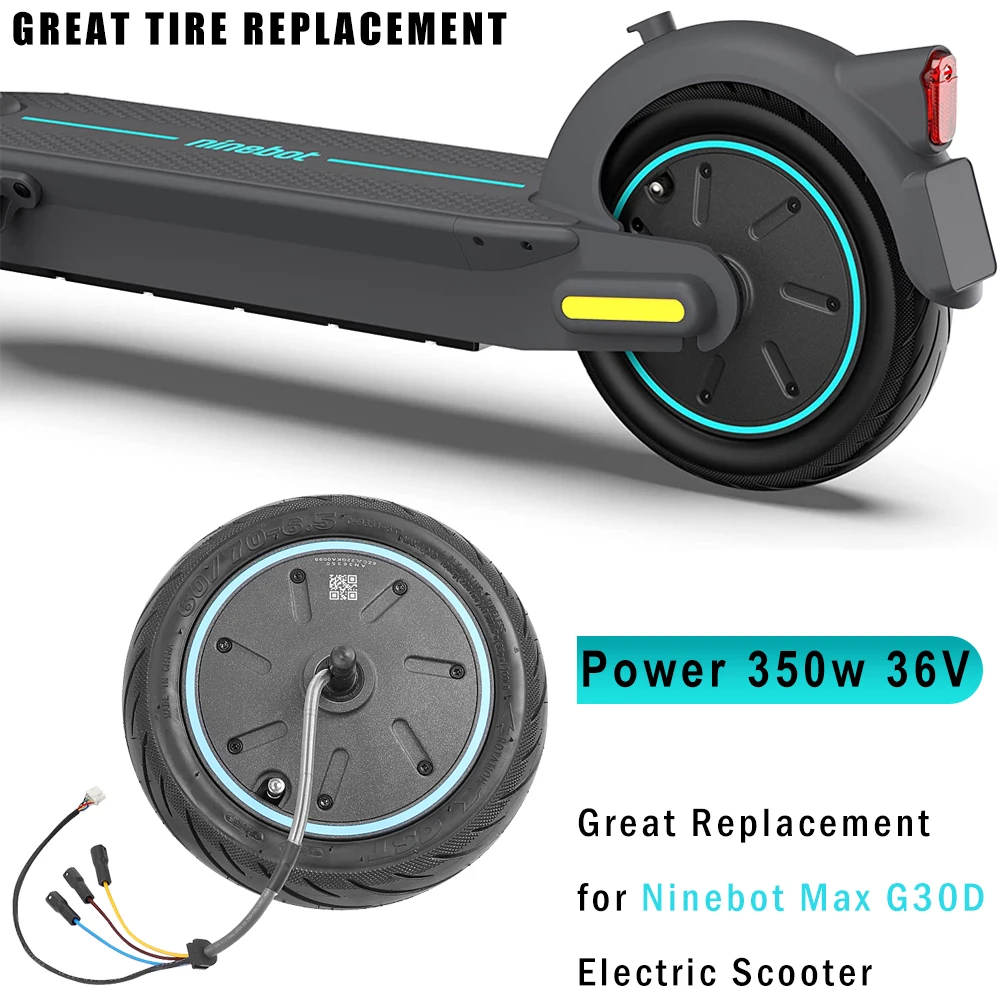 Original Gen 2 350W G30D Engine Motor For Ninebot Max G30D Electric Smart Scooter Wheel Assembly Accessories Parts