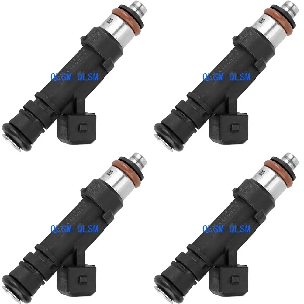 

4-Piece 0280158502 Fuel Injector Nozzle Valve for Lada 110 Sedan 1.5L 1995-