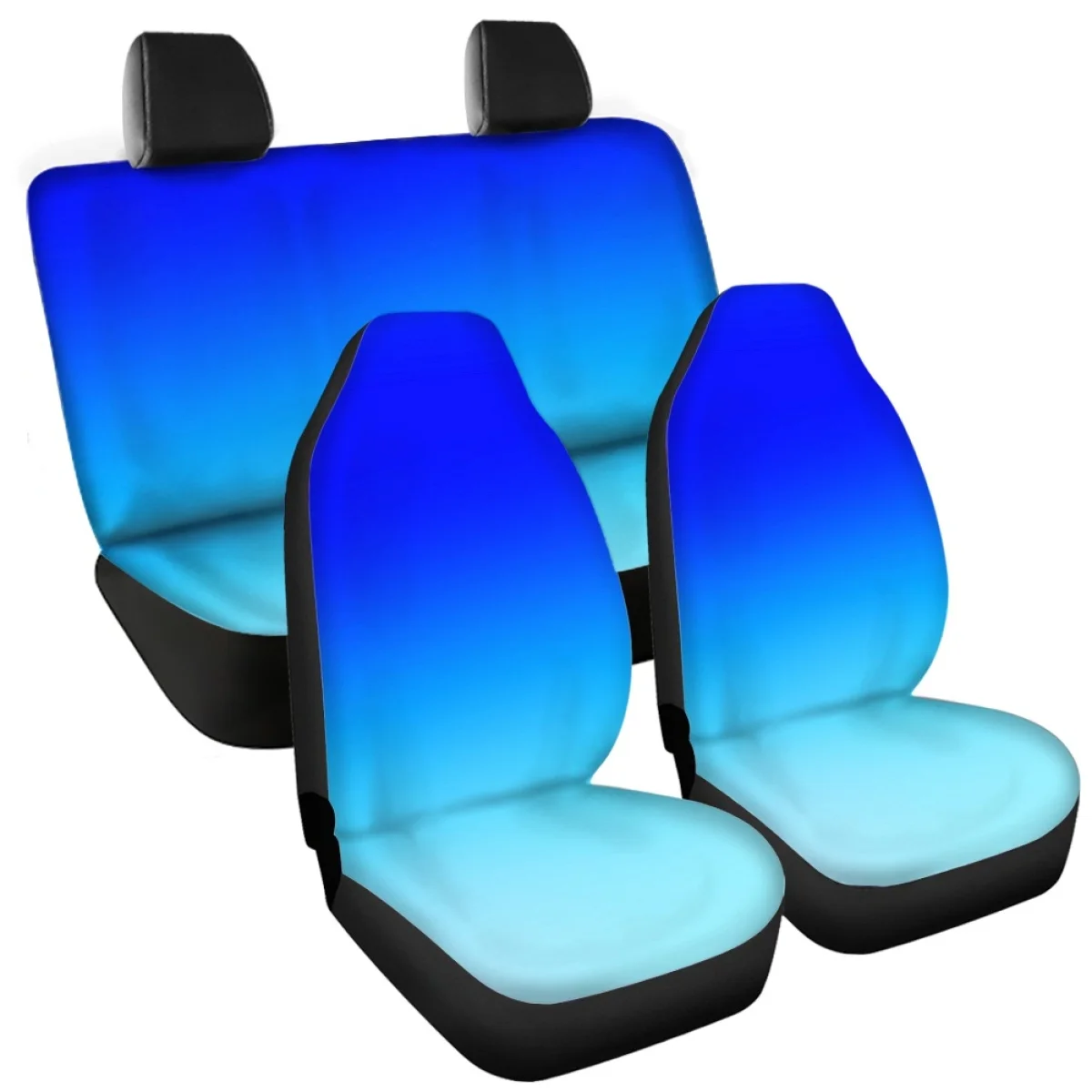 Custom Your Logo/Image Print On Demand Front/Back Seat Cover 4PCS Set Auto Seat Protector Car Accessories Seat Covers for Women