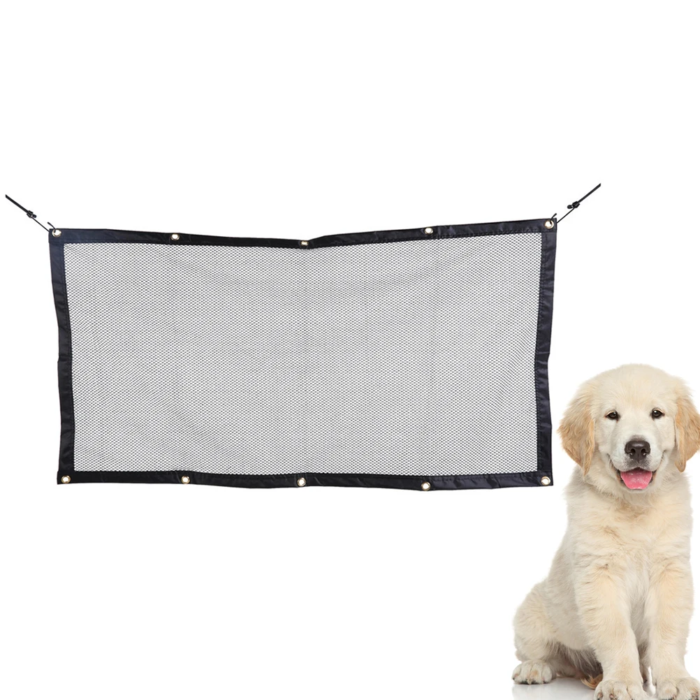 Barreras de red de protección para perros, aislamiento de animales, puerta de automóvil para mascotas, puertas para bebés, divisor de coche, valla para cachorros