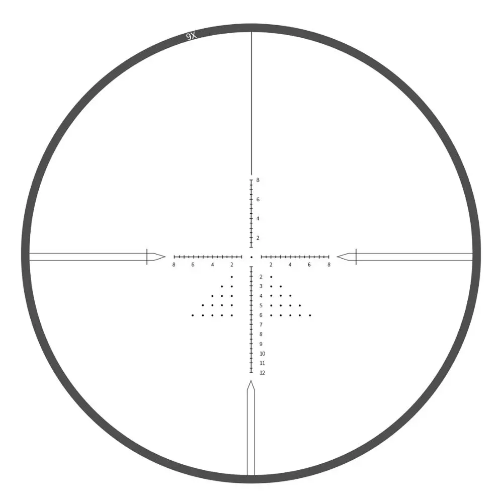 Imagem -06 - Luneta Ffp t Eagle-riflescope Spotting Escopo para Caça Rifle Caza Tático Iluminação de Vidro Retículo Gravado Vistas Ópticas Mr312x42ffp