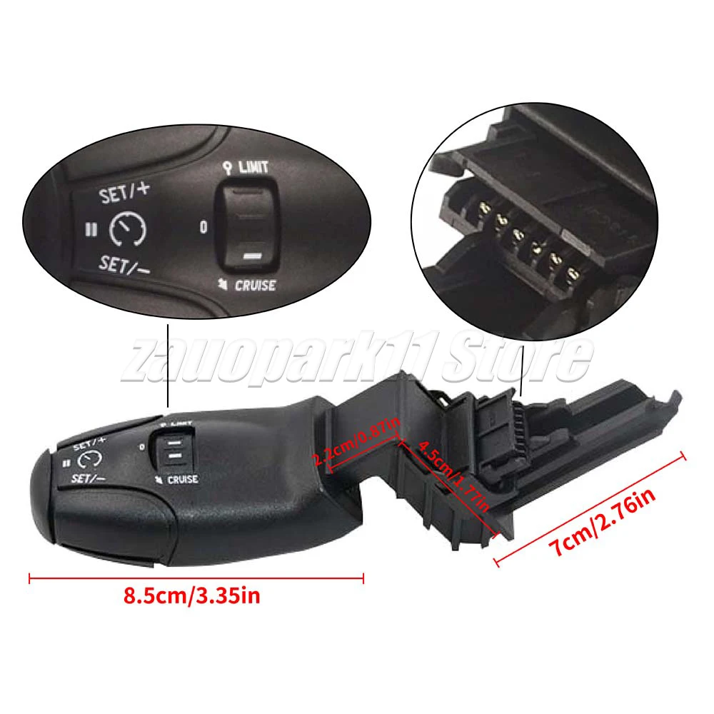Peugeot\'s Cruise Control Switch 207 307 308 407 407 607 3008 Citroen C3 C5 C8 For Berlingo XSARA Picass 6242Z8