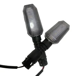 1 Pair Ebike Light Electric Bicycle 36V-72V Ebike Taillight Throttle Control Set 2 Pin Turn Signal Rear Rack Lamp Tail Light