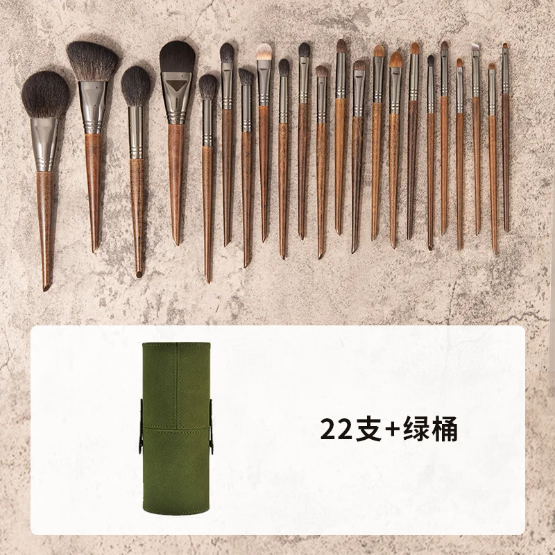 OVW Heißer Verkauf Natürliche Ziegenhaar Make-Up Pinsel Set Ziegenhaar Lidschatten Foundation Rouge Pinsel für Professionelle Und Persönliche Nutzung