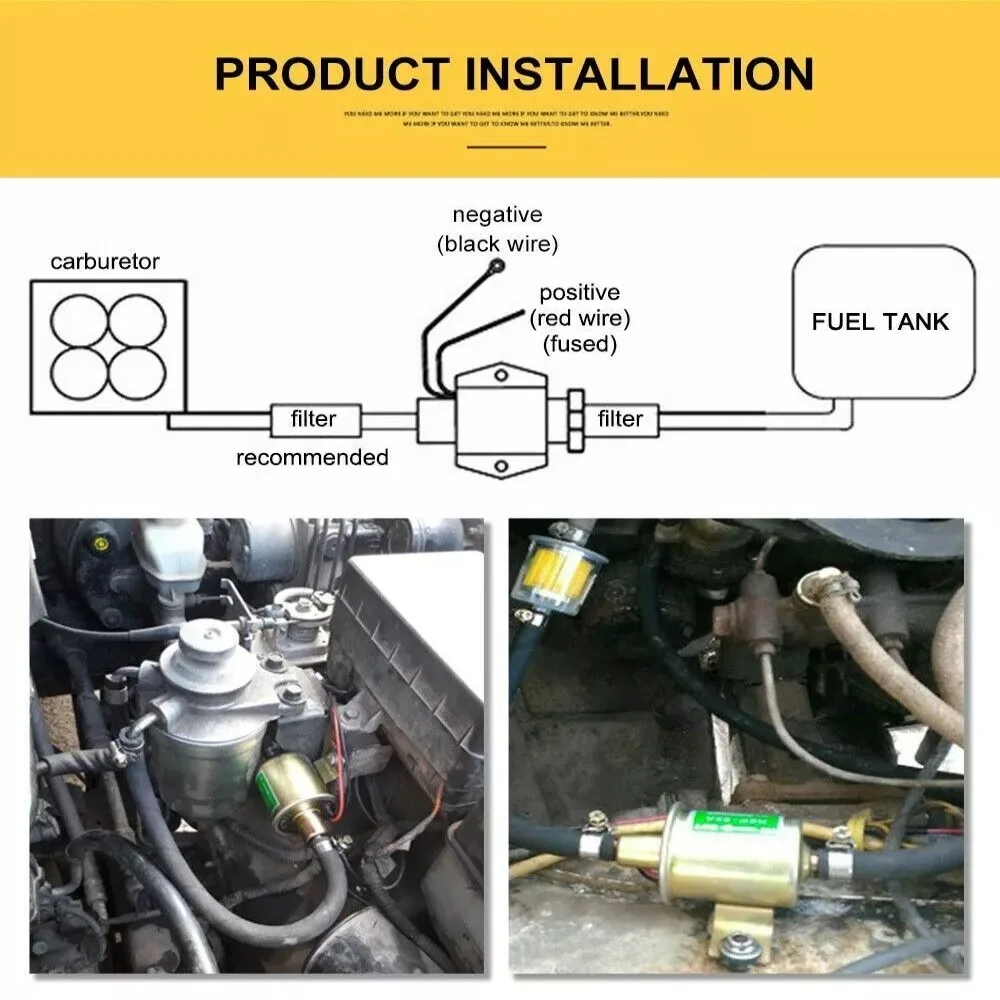 

Новый топливный насос 12 В, электрический бензиновый насос HEP-02A, ремонт автомобильных аксессуаров, дизельный насос