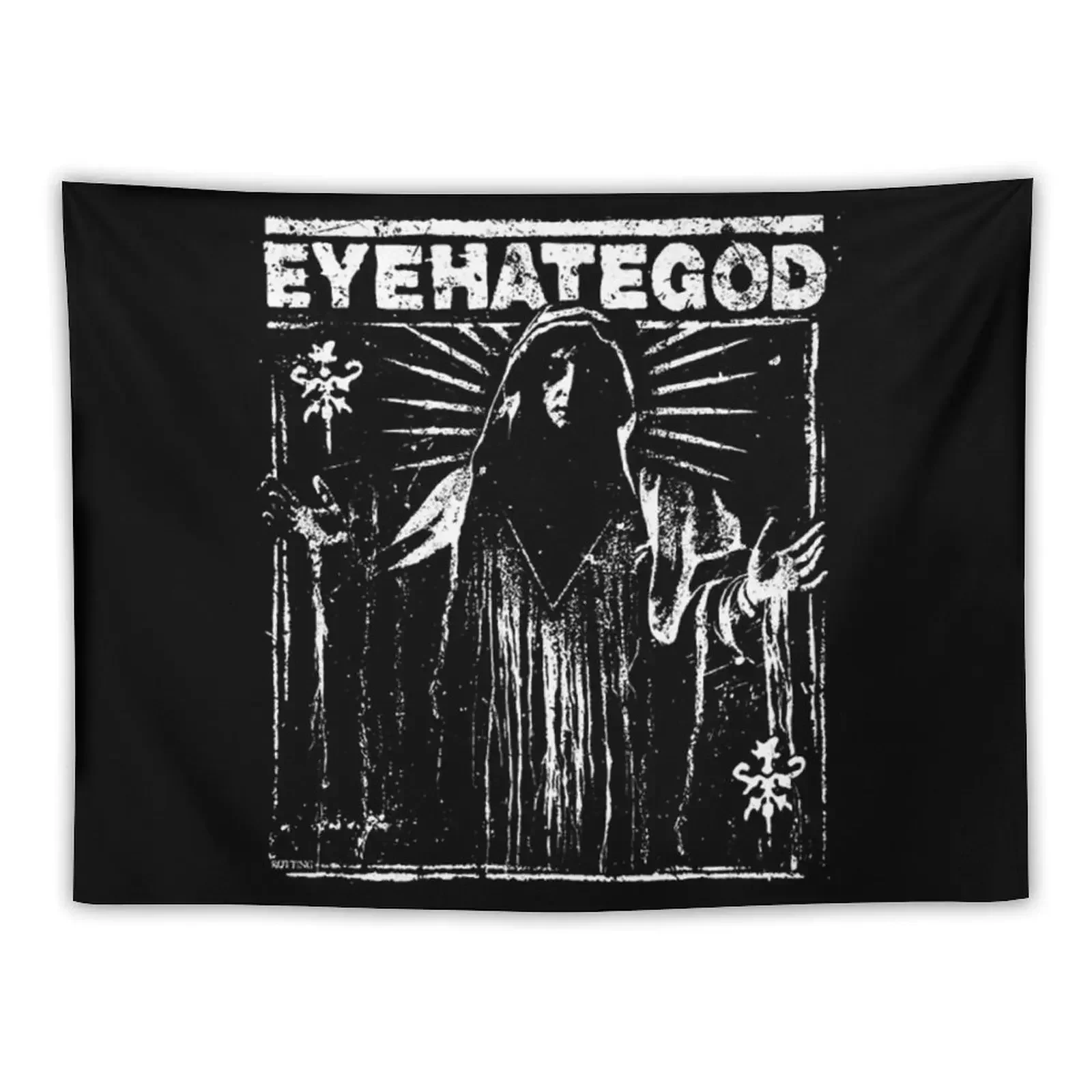 Eyehategod T-ShirtEyeHateGod Tapestry Wallpaper Bedroom Room Decoration Aesthetic Bedroom Deco Tapestry