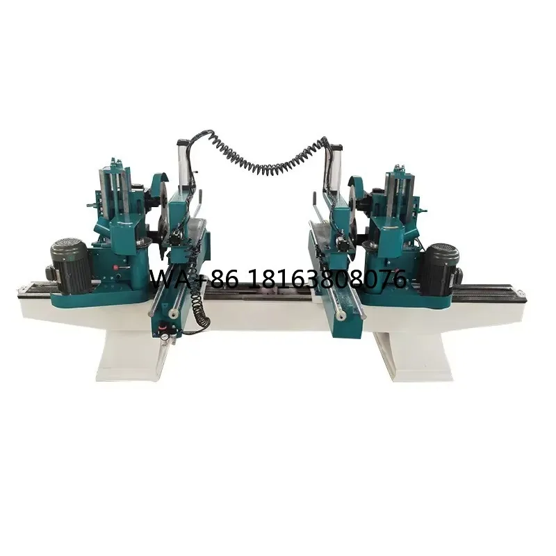 Wood Double End Saw for Hardwood Flooring, Laminated Wood Flooring Processing Solid Wood Double End Milling Saw