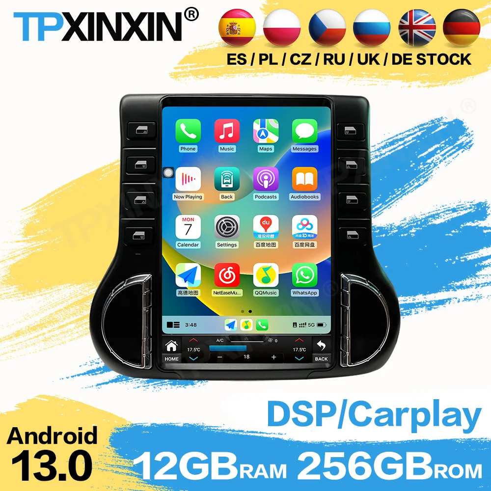 

Автомобильный мультимедийный Android для Jeep Wrangler 3 JK 2011 2012 2013 2014 радио Coche GPS навигация Carplay стерео IPS головное устройство