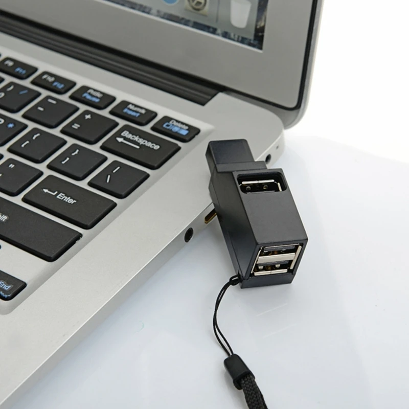 Szybki adapter USB Rozdzielacz HUB USB rozszerza możliwości połączeń urządzeń dzięki 3 portom