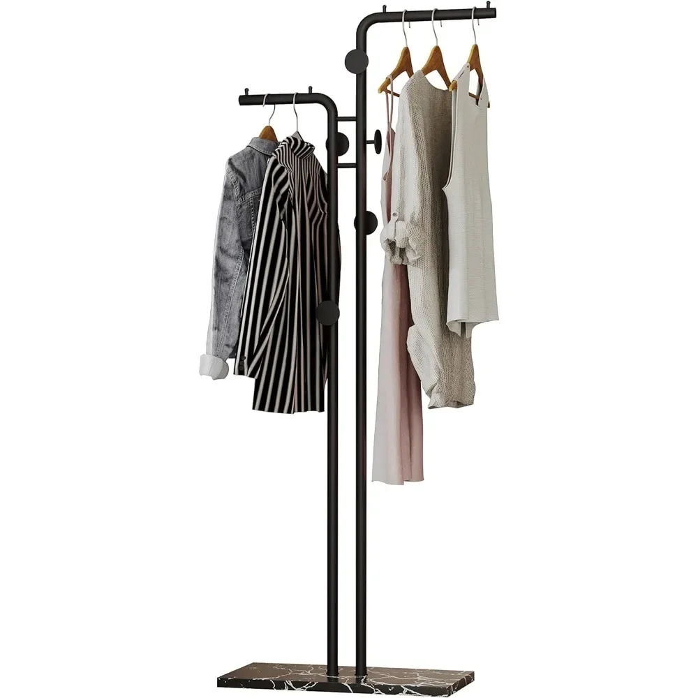 

Entryway Coat Racks for Bedroom Entrance Hall Coat Rack Hallway Living Room Office Black Standing Shelves Furniture Home