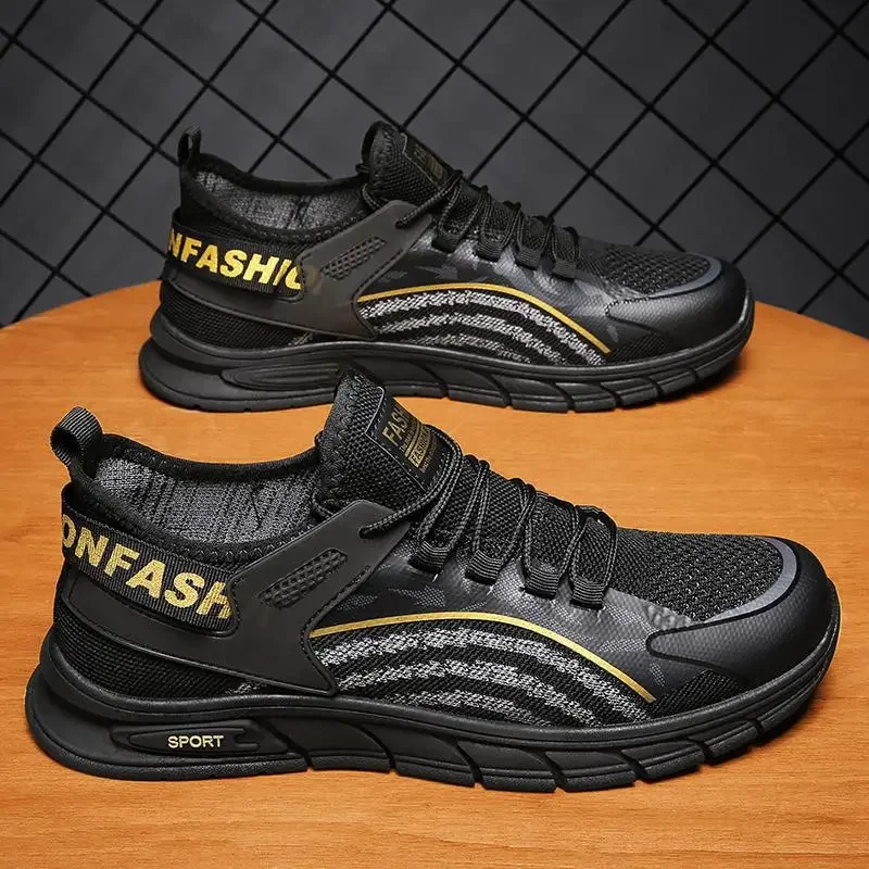 

Мужская Летняя обувь, Новинка весна-осень 2024, теннисная дышащая спортивная мужская прогулочная обувь для досуга