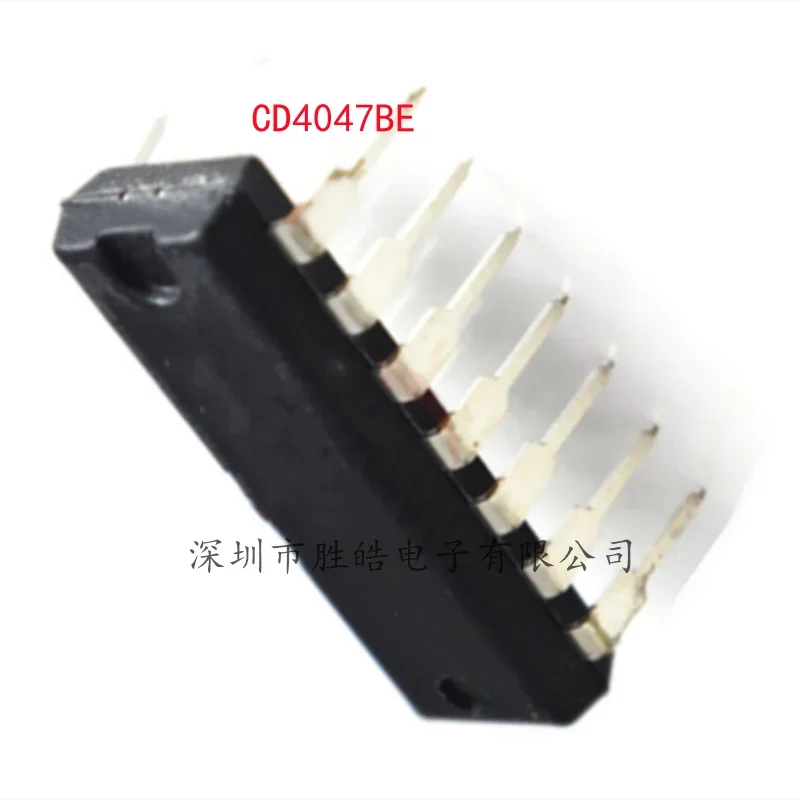 

(10PCS) NEW CD4047BE CD4047 4047BE Logic-Multi-Frequency Oscillator Straight Into DIP-14 Integrated Circuit