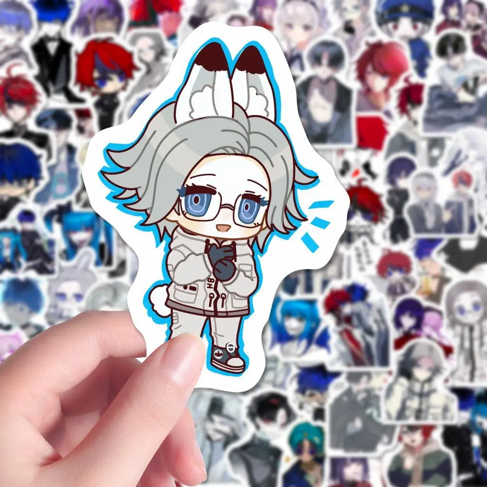 100 stks set Cartoon Schilderen Creatieve Sticker Mobiele Telefoon Decoratie COS Game HUNDREN LIJN Sumino Takumi Aotsuki Eito Gift Speelgoed