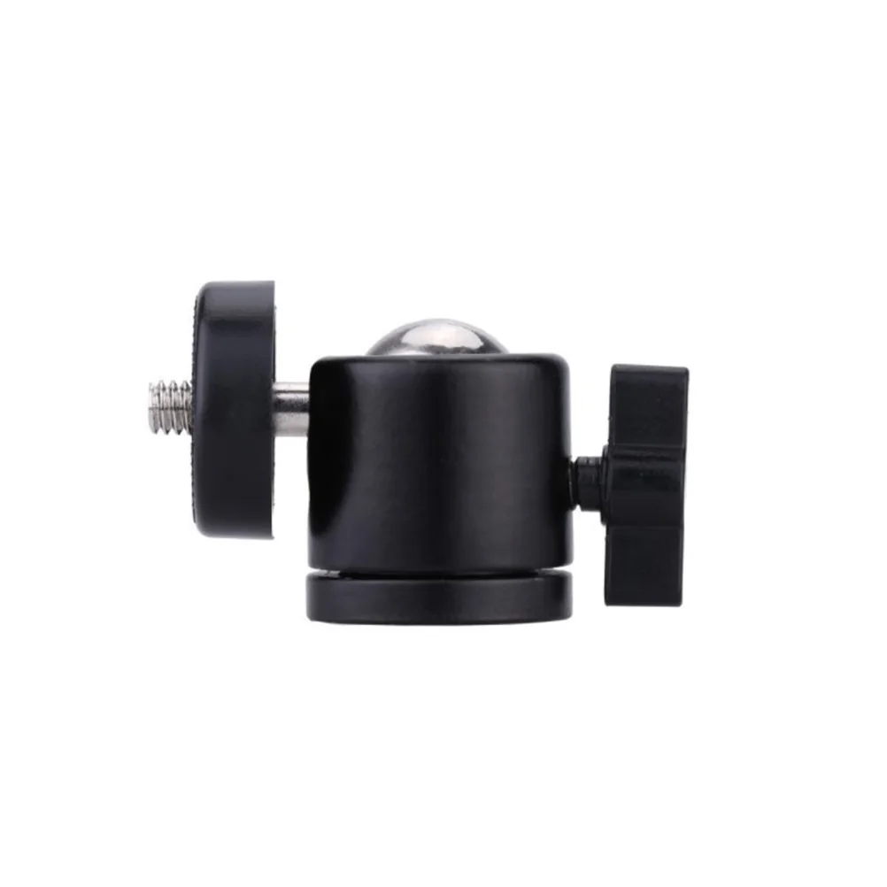 

2pcs Spherical Head Damping Slide Holes Aluminum Alloy For Camera Oxidized Surface Smooth Durable Tripod Monopod