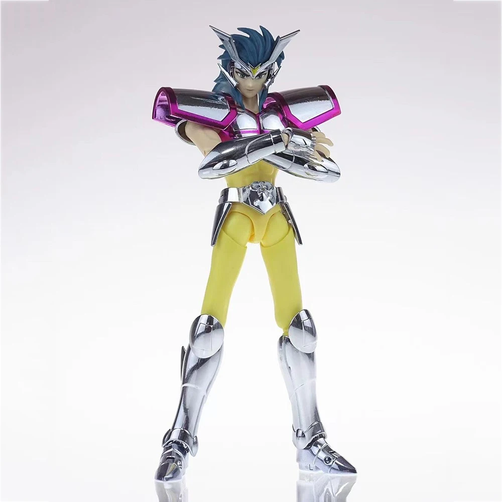 In Stock CS Model Saint Seiya Myth Cloth EX Canes Venatici Asterion Silver Knights of the Zodiac Anime Metal Armor Action Figure