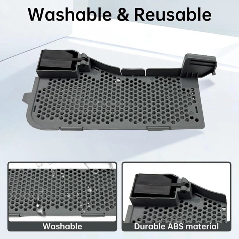 Water Filter & Cleaning Brush Replacement Parts For Roborock S7 Max Ultra Mop Car Wash Dock Station