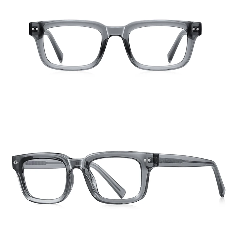 Kachawoo Blaulichtbrille, optisch, für Männer und Frauen, olivgrün, quadratisch, dicker Brillenrahmen, TR90-Acetat, hochwertiger europäischer Stil – Detail 11