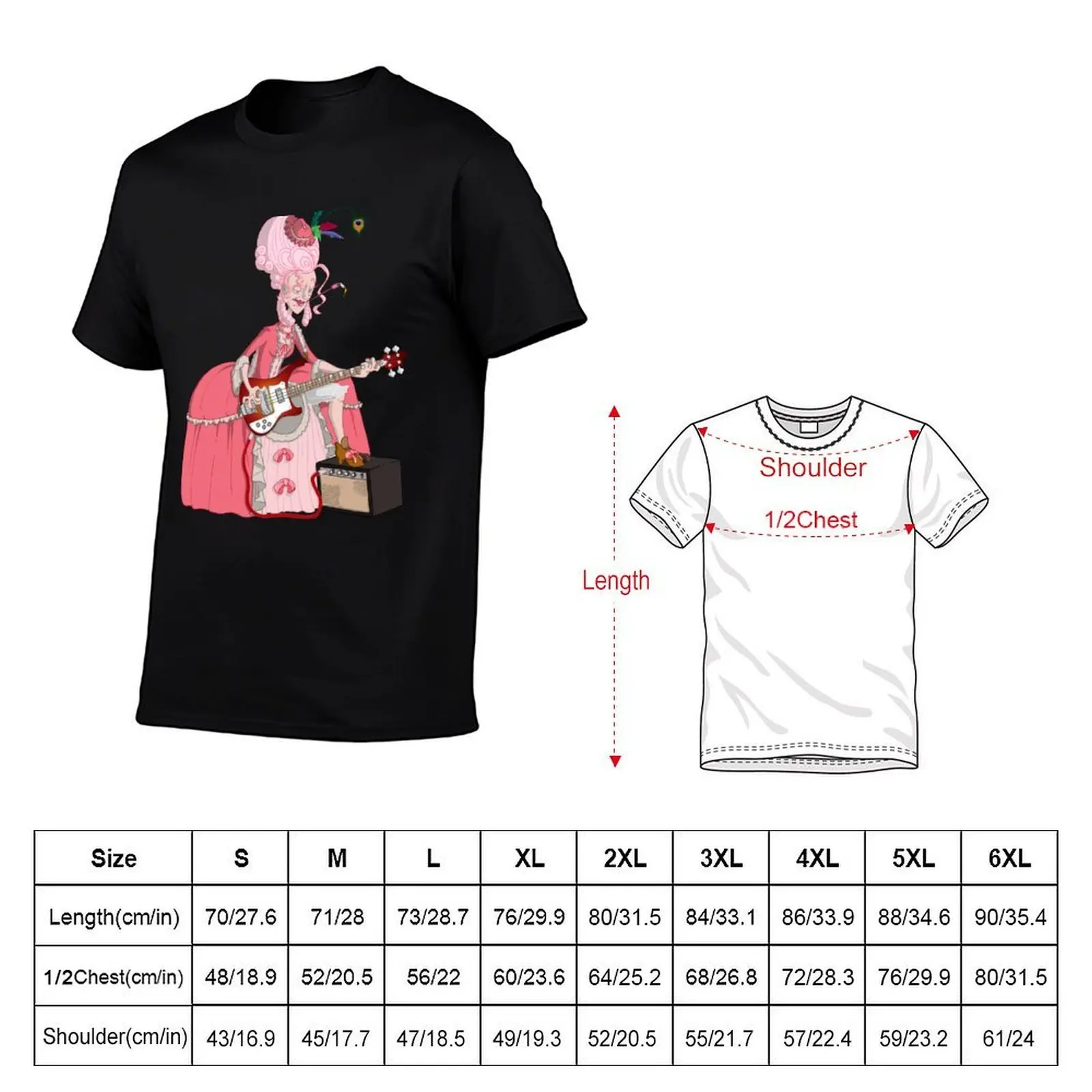 18th Century Punk T-Shirt, Summer Casual Cotton Tee, Oversized Streetwear Tops, Vintage Graphic Print, Loose Fit Short Sleeve