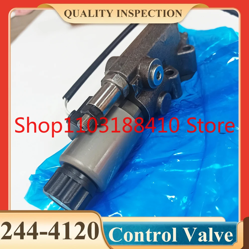 244-4120 244-4120 Valvola di controllo della pompa del ventilatore 2444120   per elettrovalvola motore pompa ventola E329 330 336DC9 C13 2444120