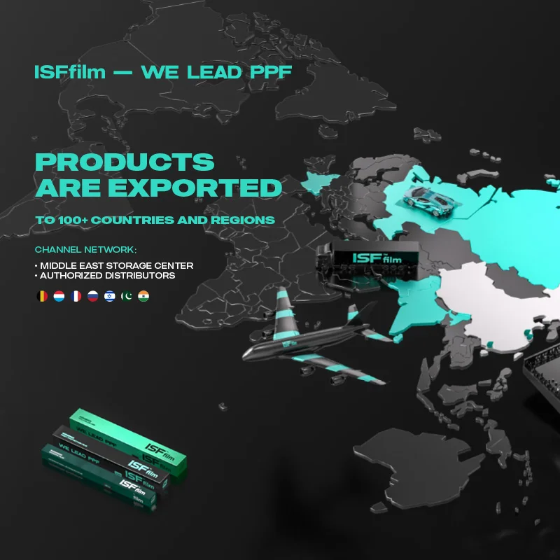 ISF 2mil نانو سيراميك PET نافذة فيلم ضمان 10 سنوات 92% TUV 35% VLT الخصوصية الأشعة فوق البنفسجية برهان نافذة السيارة تينت