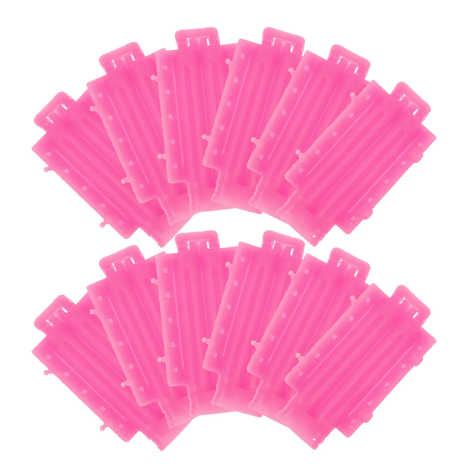 

1Set Curling Rods Perm Rods for Short Long Hair Flexible Plastic Hair Rollers Easy DIY Styling Curl Perm Kit Jumbo Hot Rollers