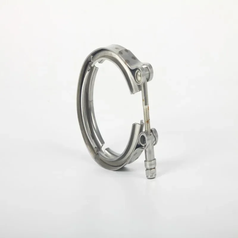 3-Inch V-Clamp, Stainless Steel V Band Clamp Turbine Exhaust Connection Flange Clamp
