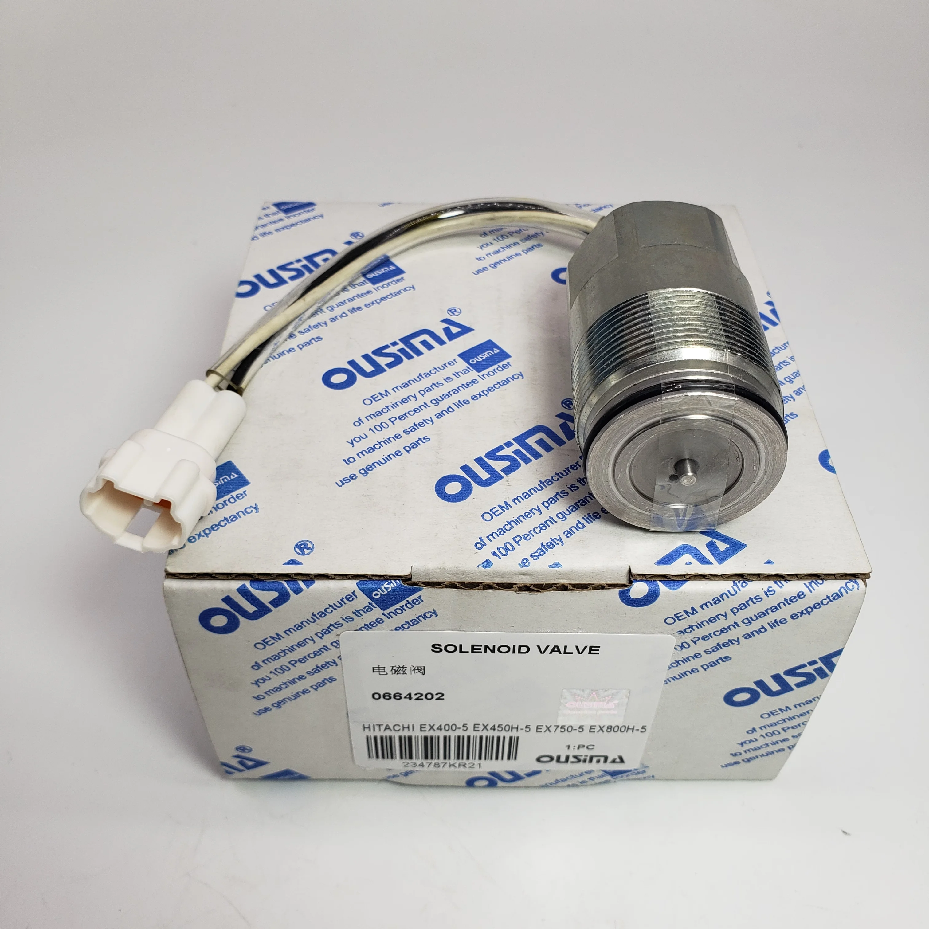 

Excavator Solenoid Valve 0664202 For EX400-5 EX450H-5 EX750-5 EX800H-5