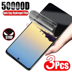 3Pcs Screen Protector For Motorola G04S G04 G24 Power G Power 5G Play 2024 For Moto G 5G 2024 Privacy Hydrogel Film