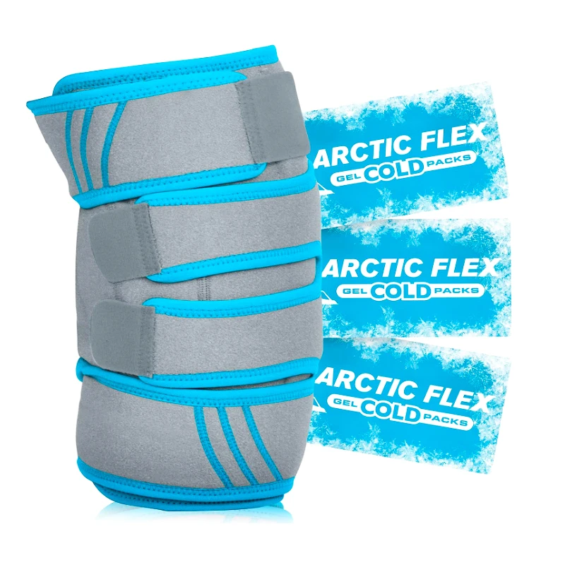 

Knee Ice Pack Wrap Cold/Hot Gel Compression Brace for Arthritis Pain Tendonitis ACL Athletic Injury Meniscus and Patella Surgery