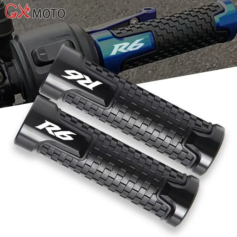 

For Yamaha YZFR6 YZF-R6 YZF R6 R6S 1999-2015 Accessories Motorcycle Non Slip Handlebar Grip Throttle CNC Hand Bar Grips