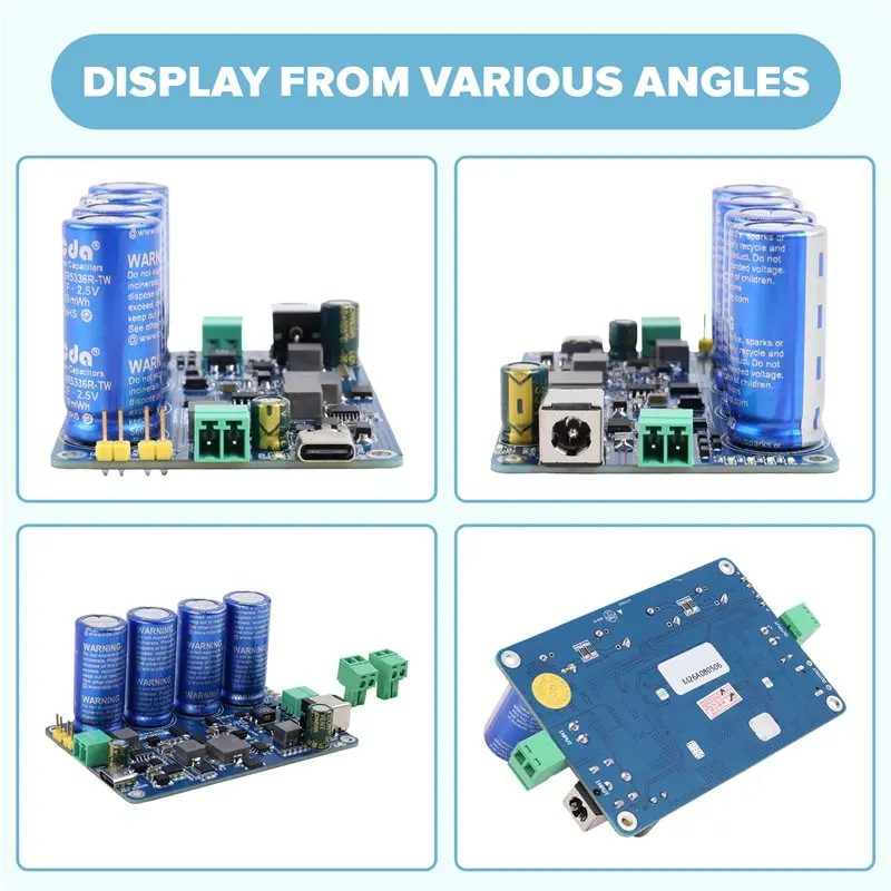 TFTP-Industrial UPS 12V 2.5A Supercapacitor 12V 2.5A Output Wide Voltage Input